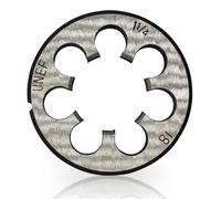 Lzcdelyxiao 1 1/4"-18 Die UNEF 1-1/4"-18 TPI Right Hand Nominal Diameter 1 1/4" Thread Per Inch 18 Fin Thread Tolerance Grade 2B Right Hand Thread High Speed Steel HSS