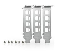 Lzcdelyxiao 3 Pcs Low Profile Short Bracket Compatible with NVS510 T1000 T600 NVS 510 P400 P1000 P600 P620 K1200 Quadro K1200 with Screws