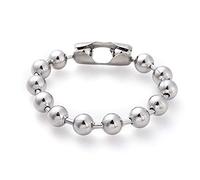 LZD 6-10" Stainless Steel Ball Chain Beads Bracelet Silver Gold Multicolor 2/4/6/8/10mm Bead P274, 6 UK, Stainless Steel, no gemstone