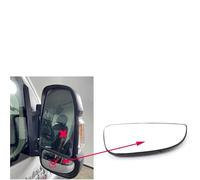 LzDDD Rear View Mirror Glass Replacement for Ram ProMaster 2014-2023,Heated Door Wing Mirror Glass Left/Right Side Blind Spot Assist.,B-Right
