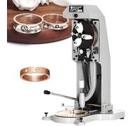 LZDOYY Double Sided Dial Ring Engraver | Inside Ring Engraving Machine | 1.5mm-2.0mm Letter Block | Professional Ring Engraver for Rings Inner Engraving