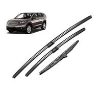 LzDQF Car Front Windscreen Wiper Blades Brushes for CRV CR-V 2012-2016 26+16+13 Front Windshield Wiper Blades.