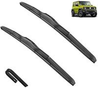 LzDQF Car Front Windscreen Wiper Blades Brushes for Suzuki Jimny Sierra JB74 JB64 2018-2023 Front Windshield Wiper Blades.
