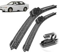 LzDQF Car Front Windscreen Wiper Blades Brushes for Toyota Corolla E110 110 1997-2000 Front Windshield Wiper Blades.