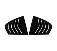 LzDQF Car Rear Side Window Louvers for BMW Serie 3 F30 318i 320i 325i 2013 2014 2015 2016 2017-2019,Window Blinds Shades Shutter Cover Decoration Accessories.,B-glossy Black