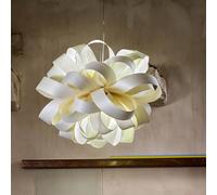 LZF LAMPS LZF Agatha Ball hanging light, 84 x 80 cm, ivory