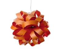 LZF LAMPS LZF Agatha Ball hanging light, 84 x 80 cm, orange