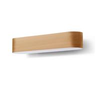 LZF LAMPS LZF I-Club Small LED wall light, natural beech