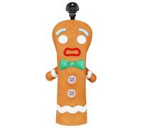 LZFAN Funny Golf Club Head Cover Driver Headcover Fairway Wood Headcover Hybrid Club Head Cover Brown Monster Cookie Hybrid
