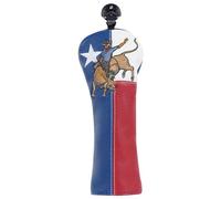 LZFAN Golf Club Covers 3 PCS Or 1PC, Golf Club Head Covers for Woods and Drivers Fairway Hybrid, Golf Head Covers Fit Most Golf Clubs Golf Headcovers Set Texas Punch