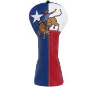 LZFAN Golf Club Covers 3 PCS Or 1PC, Golf Club Head Covers for Woods and Drivers Fairway Hybrid, Golf Head Covers Fit Most Golf Clubs Golf Headcovers Set Texas Punch
