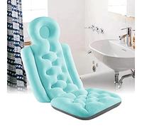 LZH FILTER Adult Bath Pillow, Luxurious Bathroom Pillow Spa Cushion Thickened, Ergonomic Desig, Head, Neck,back Support, Non-slip and Waterproof, Universal Bathtub Bath Mat