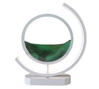 LZH FILTER Sands of Time Lamp, 3D Sand Art Liquid Motion, Kinetic Art Quicksand Painting with Led Light, Desktop Decoration Gift for Teacher Children Toys