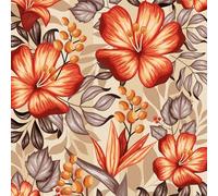 LZH-LP Self Adhesive Wallpaper 44x300CM - Floral Fruit Peel and Stick Vinyl Wrap - Thicken Removable Colorful Wall Covering Film - Waterproof Furniture Sticky Back