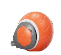 LZHAOHE Automatic Motion Activated Pet Ball, USB Rechargeable, 2 Speed Modes, Bouncing Rolling, LED Light, Applicable to Small Medium Dogs & Cats, Blue(Replace the colored tail)