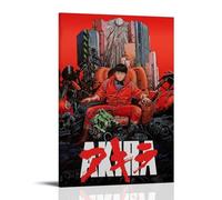 LZHCSCDY Akira Classic Hot Anime Series Canvas Poster Wall Art Decorative Painting Bedroom Painting Posters08x12inch(20x30cm) Frame-style