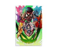 LZHCSCDY Gurren Lagann Classic Hot Anime Series Canvas Poster Wall Art Decorative Painting Bedroom Painting Posters20x30inch(50x75cm) Unframe-style