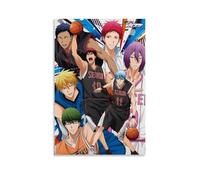 LZHCSCDY Kuroko's Basketball Classic Hot Anime Series Canvas Poster Wall Art Decorative Painting Bedroom Painting Posters08x12inch(20x30cm) Unframe-style