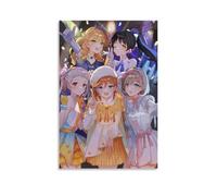 LZHCSCDY Love Live! Superstar!! Classic Hot Anime Series Canvas Poster Wall Art Decorative Painting Bedroom Painting Posters12x18inch(30x45cm) Unframe-style