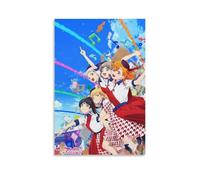 LZHCSCDY Love Live! Superstar!! Classic Hot Anime Series Canvas Poster Wall Art Decorative Painting Bedroom Painting Posters20x30inch(50x75cm) Unframe-style