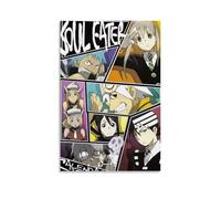 LZHCSCDY Soul Eater Classic Hot Anime Series Canvas Poster Wall Art Decorative Painting Bedroom Painting Posters12x18inch(30x45cm) Unframe-style
