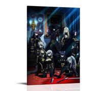 LZHCSCDY The Eminence in Shadow Classic Hot Anime Series Canvas Poster Wall Art Decorative Painting Bedroom Painting Posters24x36inch(60x90cm) Frame-style