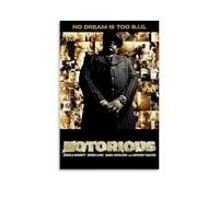 LZHCSCDY The Notorious B.I.G Music Album Covers of Popular Singers Series Canvas Poster Wall Art Decorative Painting Bedroom Painting Posters24x36inch(60x90cm) Unframe-style