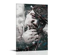 LZHCSCDY The Notorious B.I.G Music Album Covers of Popular Singers Series Canvas Poster Wall Art Decorative Painting Bedroom Painting Posters08x12inch(20x30cm) Frame-style