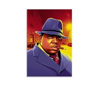 LZHCSCDY The Notorious B.I.G Music Album Covers of Popular Singers Series Canvas Poster Wall Art Decorative Painting Bedroom Painting Posters08x12inch(20x30cm) Unframe-style