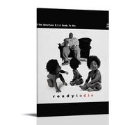 LZHCSCDY The Notorious B.I.G Music Album Covers of Popular Singers Series Canvas Poster Wall Art Decorative Painting Bedroom Painting Posters12x18inch(30x45cm) Frame-style