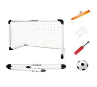 LZHDZQD Kids Football Goal, Kids Football Goals for the Garden + Indoor + Outdoor, Children Toy Aged 3-7(Foldable Goals 45.27in x 31.49in + Small Ball 16cm Set for Children Toy Gift)