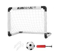 LZHDZQD Toddler Football Goal Set, Toddler Goal Posts 23.62inch x 17.72inch + Small Ball, Pop Up Goals for Kids, Football Goals for Toddlers 1-3, Toddlers Toy Gifts for the Garden/Indoor/Outdoors
