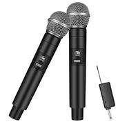LZHIOs Wireless Microphones,Karaoke Microphone with Bluetooth for Singing,Speech, Church, Party, Home KTV, DJ,Wedding,with 164FT Range Rechargeable Receiver