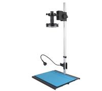 LZHSWM 48MP 4K USB HDMI Digital Video Monocular Microscope Camera Continus Zoom 130X 180X C-Mount lens For Soldering Phone Repair Tools(G No Camera)