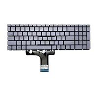 LZHUKOZ English Keyboard Backlight For HP for Pavilion 15-ER 15S-ER -EG 15M-EG -EH 17-CN -CP TPN-Q246 N32715-171 N327B31(US purple backlit)