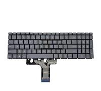 LZHUKOZ English Keyboard Backlight For HP for Pavilion 15-ER 15S-ER -EG 15M-EG -EH 17-CN -CP TPN-Q246 N32715-171 N327B31(Arabic F4 backlit)