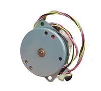 LziXan 1pc 10 Teeth Gear High Precision Micro-Thin Stepper Motor DC 12V - with 3.6° Step Angle for Robotics and Automation