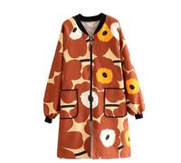 LZJDHKJ Unisex Artist Apron Sleeved Apron for Men Women Painter Smock with Big Pocket for DIY Painting Pottery Garden Crafting D,One Size