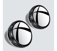 LZJPL Car Blind Spot Mirror for Bentley Continental GT Speed Flying Spur Speed, Round HD Rear View Convex Mirrors Vacuum Suction Cup Enhanced Safety Exterior Accessories,Black