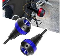 LZJPL Motorcycle Frame Slider Anti-Fall Stick for Triumph Speed Triple 1200, Exhaust Anti Crash Falling Protector, Motorcycle Anti-Fall Ball, Body Protector Accessories,Blue