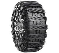 LZJPL Snow Chains of Car for BMW M5 E60 2005-2010 165-265mm, Reusable Car Snow Chains Tie Applicable Tire, Adjustable Anti Skid Tire Chains Portable,Black-20pcs