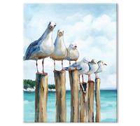 LZLHDE Diamond Art Gull, 5d Diamond Painting Crafts, DIY Diamond Art Kits Adults and Beginners, Suitable as a Gift aor Relaxation and as Wall Decoration 12x16 in