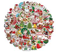 LZLPACKING 100pcs new Christmas Graffiti Stickers for car Windows, Luggage, Guitar DIY Waterproof Holiday Stickers