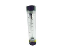 LZM-40G acrylic and stainless steel float Pipeline water liquid tube type flow meter 1-1/2"BSPT female thread fitting(15-100GPM 50-400LPM)