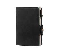 LZM-DIEWLEI Card Holder Wallet Pop Up Credit Card Wallet RFID Blocking Credit Card Holder Leather Credit Card Wallet for Man Minimalist Card Wallet Auto Pop Up Card Holder Small Wallet for Men(Gray)