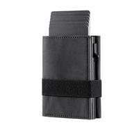 LZM-DIEWLEI Card Holder Wallet Pop Up Credit Card Wallet RFID Blocking Credit Card Holder Leather Credit Card Wallet for Man Minimalist Card Wallet Auto Pop Up Card Holder Small Wallet for Men