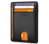 LZM-DIEWLEI Credit Card Holders for Mens Minimalism Leather Card Holder for Men Slim Card Casecard Wallet RFID Blocking Anti Theft Wallet for Men Compact Wallet Bank Card Holder