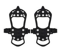 LZM-DIEWLEI Stainless Steel Micro Spike Crampons Ice Snow Grips 1 Pair Snow Walk Traction Cleats Ice Cleats Traction Anti-Slip Shoes Ice Gripper for Walking,Jogging, Climbing and Hiking(Small)