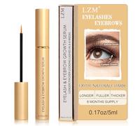 LZM Lash Serum for Growth and Thickness Eyebrow & Eyelash Serum for Longer, Thicker, Healthier Lashes Rapid Growth (5ml)