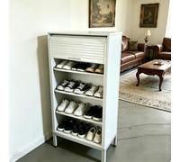 LZMZMQ 40 38 36 34 32 30 28 26 24 22 20 Inch Roller Shutter Blinds Door, Smooth Sliding Rollup Doors for Bookshelf Sideboard Tv Stand, Closet Folding Door(20x26in/50.8x66cm)